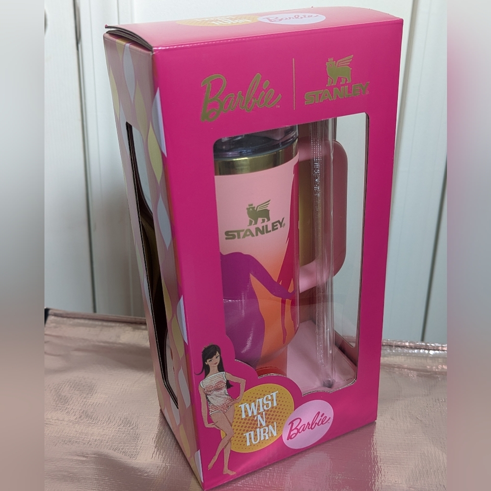 Stanley X Barbie Twist & Turn - Pink & Orange 40 Oz Tumbler